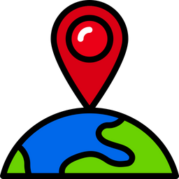 International Location  Icon