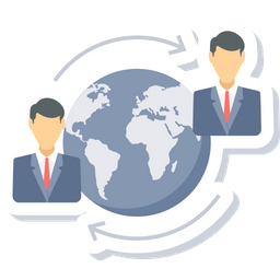 International Business Global Business Geolocation Icon