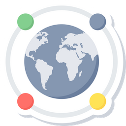 Global Connection  Icon