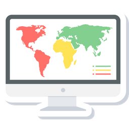 Countrywise Statistics  Icon