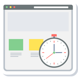 Loading Time  Icon