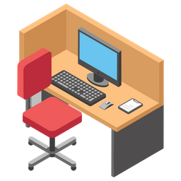 Computer Desk  Icon