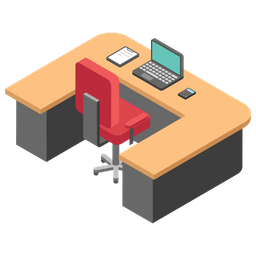 Computer Desk  Icon