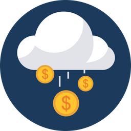 Cloud Cost  Icon