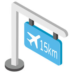 Airport Guidepost  Icon