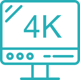 4K Screen  Icon