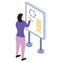 Chemical Structure Presentation  Icon