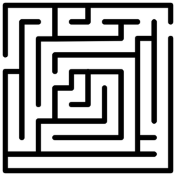 Heckenlabyrinth  Symbol