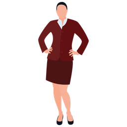 Air Hostess  Icon