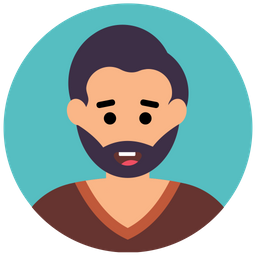 Bearded Man  Icon