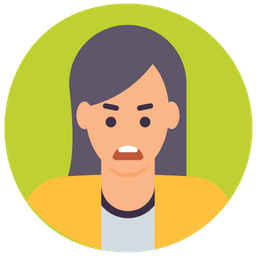 Angry Woman  Icon