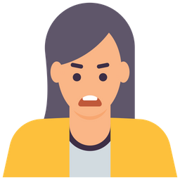 Angry Woman  Icon