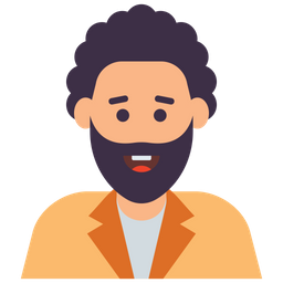 Bearded Man  Icon