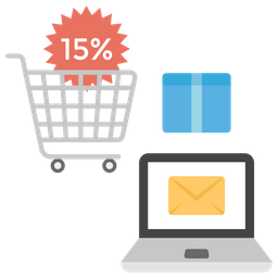 Online Shopping Internet Buying E Commerce Icon