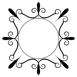 Dekoratives Monogramm  Symbol