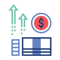 Income Growth  Icon