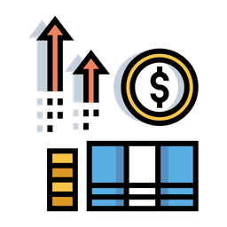 Income Growth  Icon