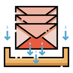 Post zurückhalten  Symbol