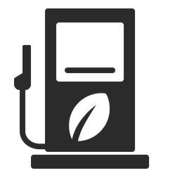 Bio-Tankstelle  Symbol