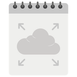 Blog Cloud  Icon