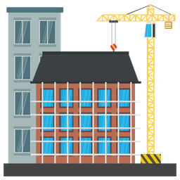 Commercial Scaffolding  Icon