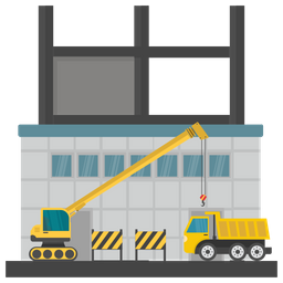 Building Process  Icon