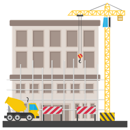 Building Process  Icon