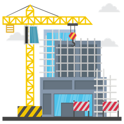 Commercial Construction  Icon