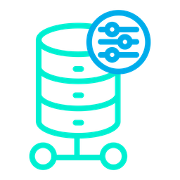 Paramètres de base de données  Icône
