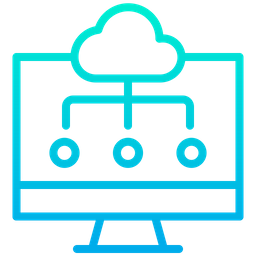 Computer Cloud  Icon