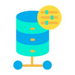 Configurações do banco de dados  Ícone
