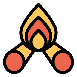 Lagerfeuer  Symbol