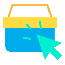 Click Basket  Icon