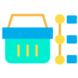 Linha do tempo da cesta  Ícone
