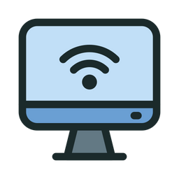 Computer Wifi  Icon