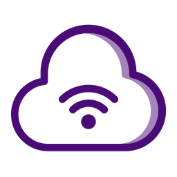 Wifi en la nube  Icono