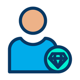 Diamond User  Icon