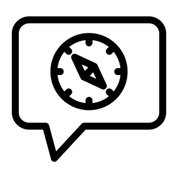 Chat-Kompass  Symbol