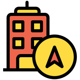 Building Navigation  Icon