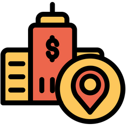 Bank Location  Icon