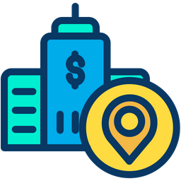 Bank Location  Icon