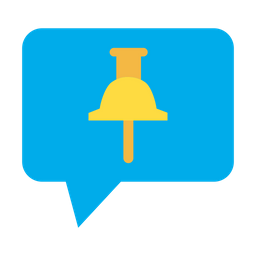 Chat Pin  Icon