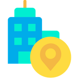 Buildings Location  Icon