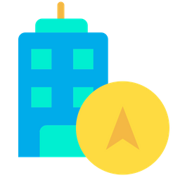 Building Navigation  Icon