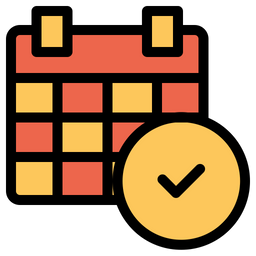 Approved Calendar  Icon