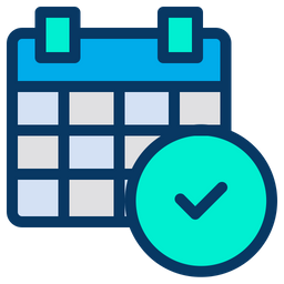 Approved Calendar  Icon