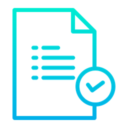 Checking Document  Icon