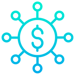 Dólar de financiamento coletivo  Ícone