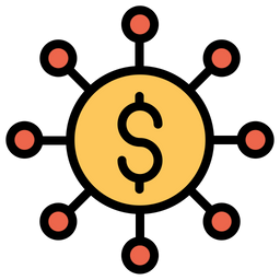 Crowdfunding Dollar  Icon