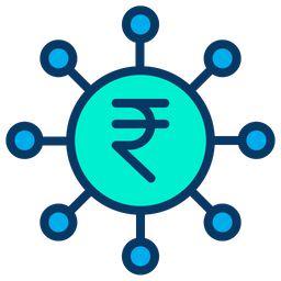 Crowdfunding Rupees  Icon